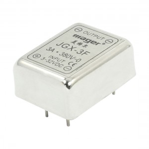 JGX-3F DC 3-32V to 380V 3A Metal Base One Phase Solid State Relay
