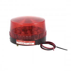 Industrial DC 24V LED Flash Strobe Light Signal Warning Lamp Red LTE-5061