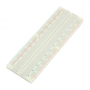 White Plastic 820 Tiepoint Test Develop DIY PCB Solderless Bread Board MB-102