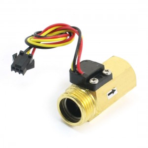 SEN-HZ21FH G1/2 Thread 1-30L/min Hall Effect Water Flow Sensor Switch Flowmeter