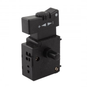 AC 250V NO Manual Operation Lock Electric Power Tool Trigger Switch Black