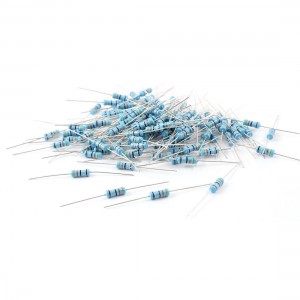 200Pcs 1W 1% Tolerance 4.3R 4.3 Ohm Axial Lead Flameproof Metal Film Resistor