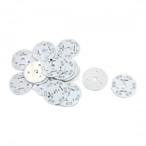 20Pcs 40mm Circle Aluminum PCB Circuit Board for 6 x 1/2W 5730 SMD LED
