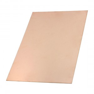 Yellow FR4 Glass Fiber One Sided Copper Clad Laminate PCB Circuit Board 30x20cm