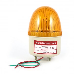 Industrial DC 24V LED Flash Strobe Light Emergency Warning Lamp Yellow LTE-2071