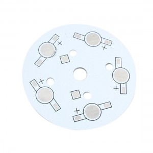LED Aluminum Base Plate 49mm PCB Circuit Board for 5 x 1W/3W/5W LEDs