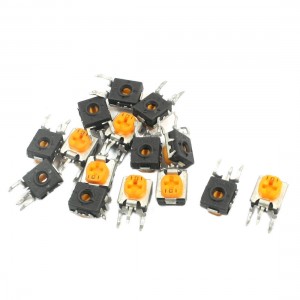 15Pcs Vertical Trimmer Variable Resistor PCB Potentiometers 100 Ohm