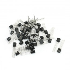 50pcs General Propose 2N3906 40V 200mA TO-92 Package PNP Transistor