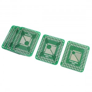 5Pcs TQFP 0.5mm 32-100Pin to 32-64Pin TQFP 0.8mm 2 Sides SMD Adapter PCB Plate