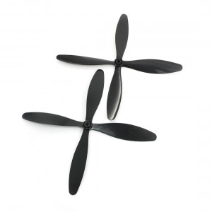 2pcs 13mm Hub Thick 254mmx209.6mm 4-blade Propeller for Electric Motor