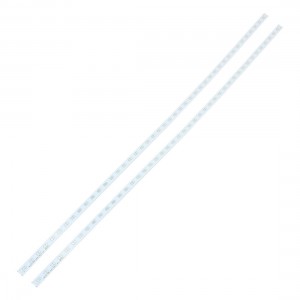 2pcs 560x9.5mm Aluminum PCB Circuit Board for 44 x 1W/3W/5W LED in Series
