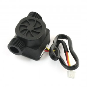 G1/2 Thread 0.5-20L/min Hall Effect Water Flow Sensor Flowmeter DC3-18V 10mA