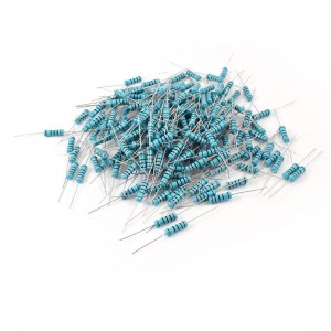200Pcs 2W 1% Tolerance 200 Ohm Axial Lead Flameproof Metal Film Resistor