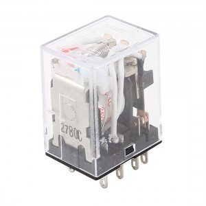 HH53PL AC 24V Coil 11 Pins 3PDT Red LED Indicator Light Power Relay