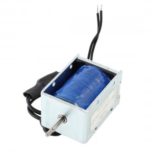 Push Pull Action 6mm 300g Open Frame Spring Plunger Electromagnet DC 120V