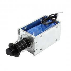 7mm Stroke 800g Force Open Frame Pull Solenoid Electromagnet DC 24V