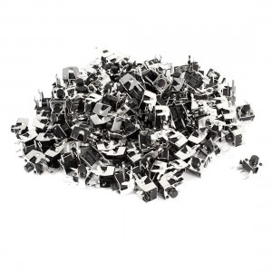 200 Pcs 6x6x6mm PCB Tactile Tact Push Button Micro Momentary Switch 50V 1.2A
