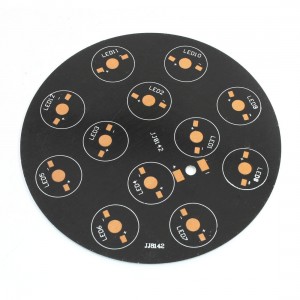 128mm Dia 12 x 1W/3W/5W LED Round Aluminum PCB Circuit Board Base Plate