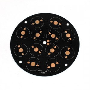 112mm Dia 12 x 1W/3W/5W In Series LED Power Aluminum PCB Circuit Board