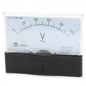 Measurement Tool Analog Panel Voltmeter AC 0-100V Measuring Range