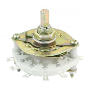 1P10T 1 Pole 10 Position One Deck 11 Pins Band Channel Rotary Switch