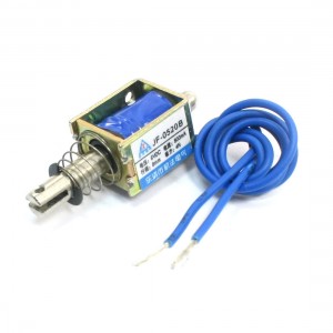 DC6V 800mA 4N/8mm Pull Push Type Linear Motion Solenoid Electromagnet