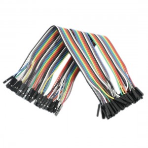 215mm 2.54mm 40-Pin Female to Female Connecting Jumper Wire Cable
