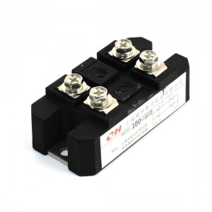 100A 1600V Half Wave Diode Module One Phase Bridge Rectifier MDQ-100A