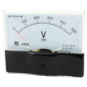 Measurement Tool Analog Panel Voltmeter DC 0 - 500V Measuring Range