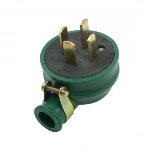 16A AC 440V 3 Phase 4 Wire 3P4W Cable Connector Industrial Plug Green