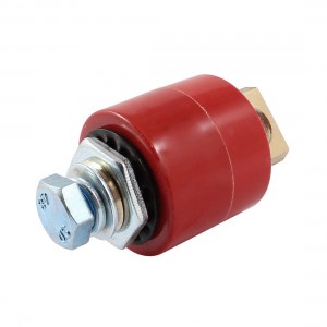 Red Gold Tone Replacement 50mm2 Quick Fitting Welding Connector