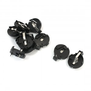 10 Pieces Coin Cell Button Battery Holder Socket Connector for CR2016/2025/2032