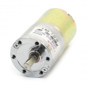 4RPM DC 24V 6mm Shaft High Torque Powerful Gear Box Motor