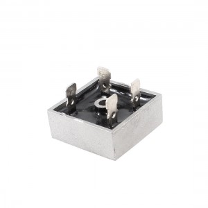 1KV 50A KBPC5010 One Phase Half-Wave Diode SEP Bridge Rectifier Silver Tone
