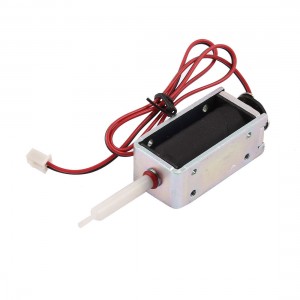 5mm Stroke 0.32Kg Holding Force Push Pull Type Solenoid Electromagnet DC 24V