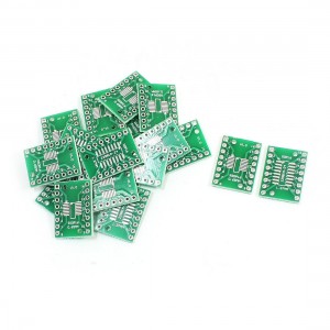 20PCS SOP16 SSOP16 TSSOP16 to DIP16 Two Sides PCB Adapter 1.27/0.65mm