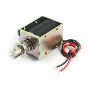 24V 96A 10mm Stroke 300gf Force Push Pull Open Frame DC Solenoid Electromagnet