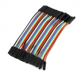 10cm 2.54mm 40-Pin Female to Female Connecting Jumper Wire Cable