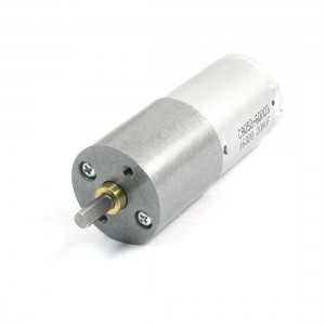 6V 146RPM 2 Pin Connecting Cylinder Shape Carbon Brush DC Geared Motor