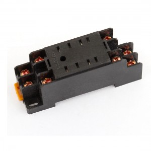 PYF08 A 35mm DIN Rail Mount Relay Socket Base 8 Pins for HH52P MY2NJ