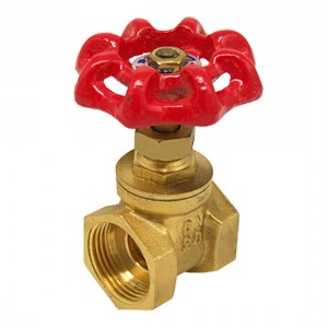 3/4 inch Water Brass Gate Valve with Steel Handwheel