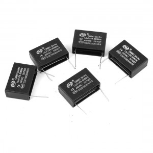 5Pcs AC 450V 1.5uF Polypropylene Film Non Polar Motor Running Capacitor