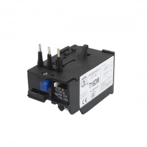 T16DM 3 Pole 6.3A-9A Current Range Motor Thermal Overload Relay 1NO 1NC