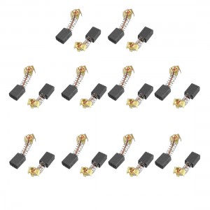 20 Pcs Electrical Motor Carbon Brush 27/64" x 5/16" x 1/5"