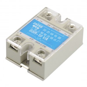 SSR-10VA 10A AC 24-380V Output Covered Adjustable Solid State Module Relay