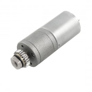 DC 12V 25GA 15RPM 16mm Dia Shaft Magnetic Gearbox Electric Motor