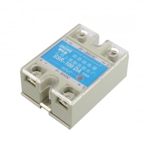 SSR-100DA DC to AC Covered Solid State Relay DC 3-32V AC 24-380V