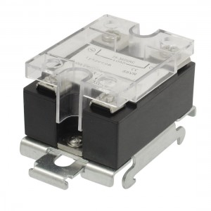 SSR-10VA 10A Solid State Relay Voltage Resistance Regulator SSR w DIN Rail Base