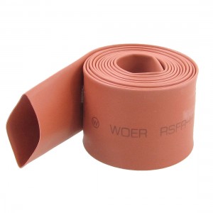 17mm Dia. Heat Shrinkable Tube Shrink Tubing 1M 3.28ft Red