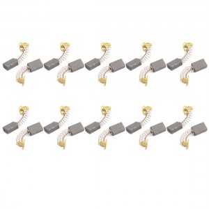 20 Pcs Electric Motor Carbon Brushes 19/32" x 25/64" x 7/32"